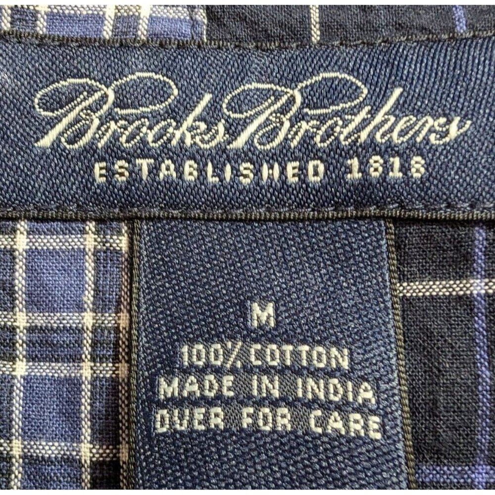 Brooks Brothers Madras Patchwork Shirt - image 5
